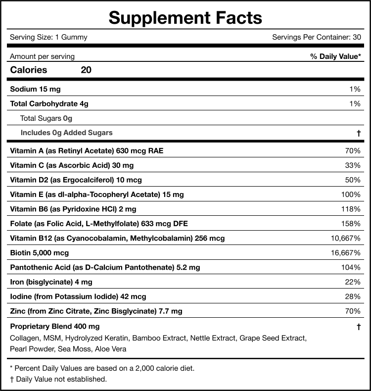 Hair Complex Gummies
