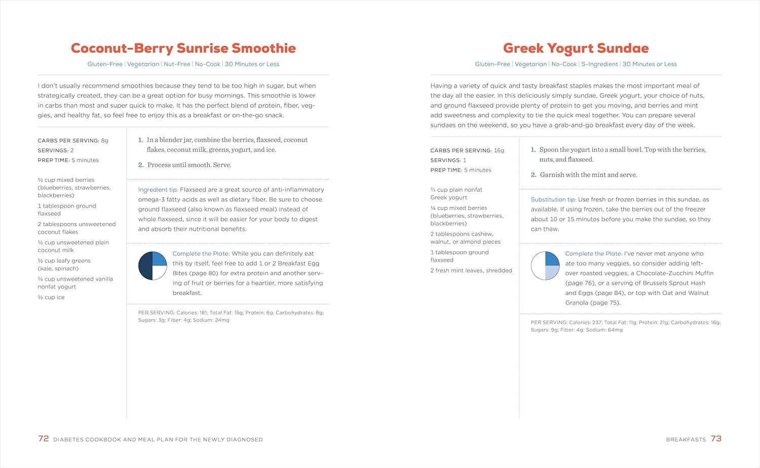 The Diabetic Cookbook and Meal Plan